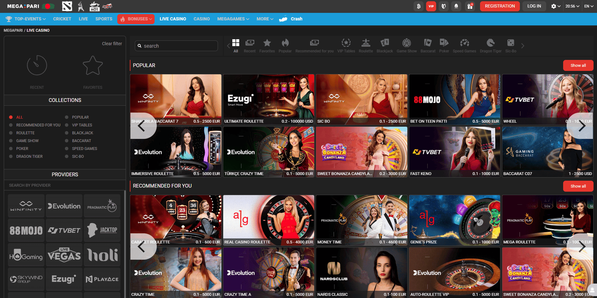 Megapari Casino Review in Bangladesh